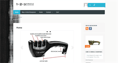 Desktop Screenshot of 123miraclesharpener.com